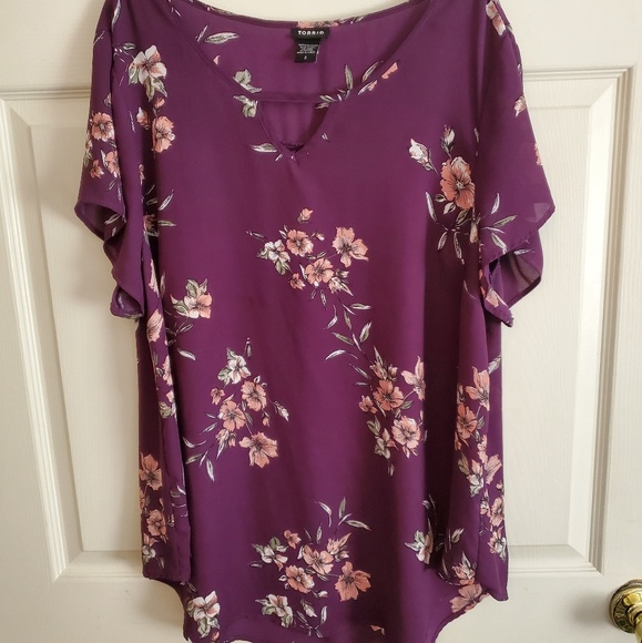 torrid Tops - Torrid blouse purple size 2